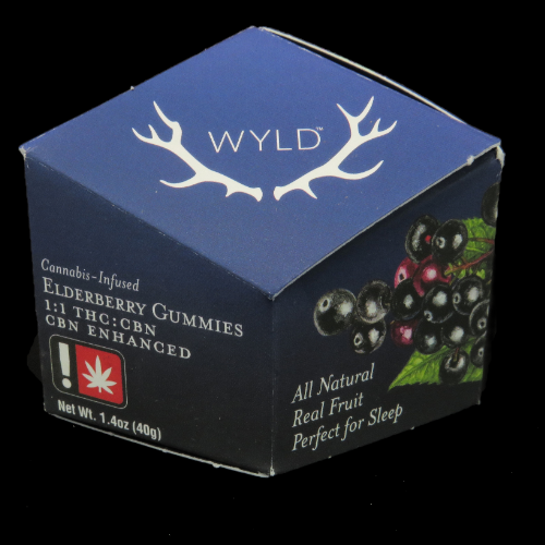 Wyld - 100mg THC/CBN - Elderberry